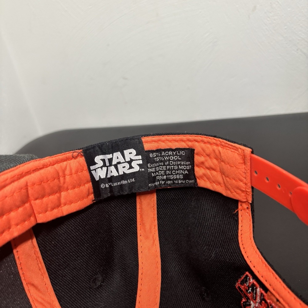 Star Wars Imperial‎ Empire First Order Snapback Hat Lucasfilm - Picture 6 of 6